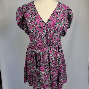 Short Floral Dress